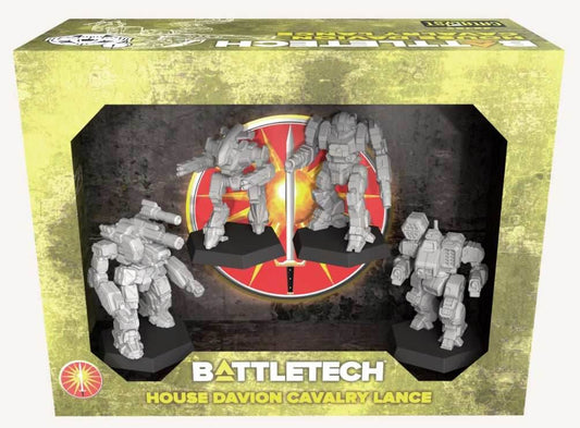 BattleTech: House Davion Cavalry Lance Force Pack - 