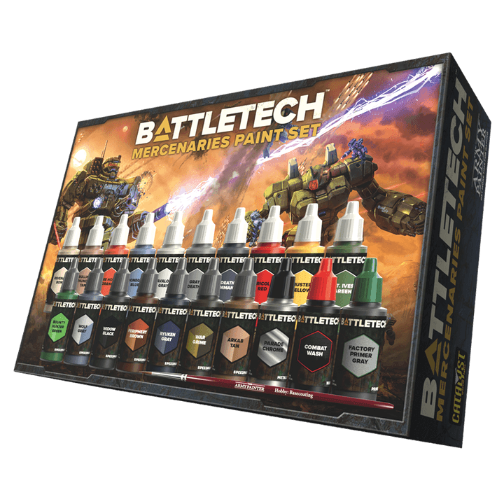 BattleTech: Mercenaries Paint Set - 