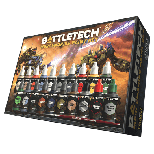 BattleTech: Mercenaries Paint Set - 