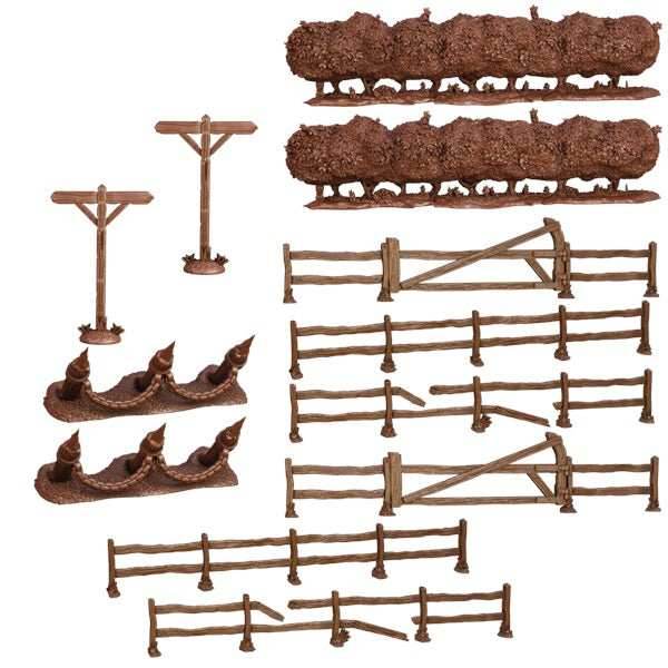 Terrain Crate: Fences & Hedgerows - 