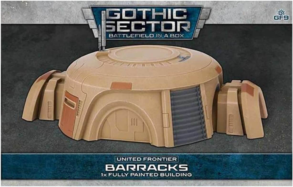 Battlefield in a Box: Gothic Sector - United Frontier Barracks - 