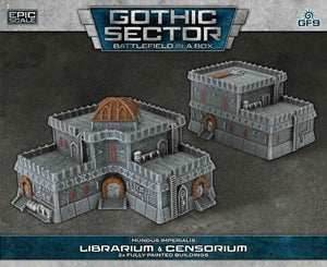 Battlefield in a Box: Mundus Imperialis - Librarium & Censorium - 