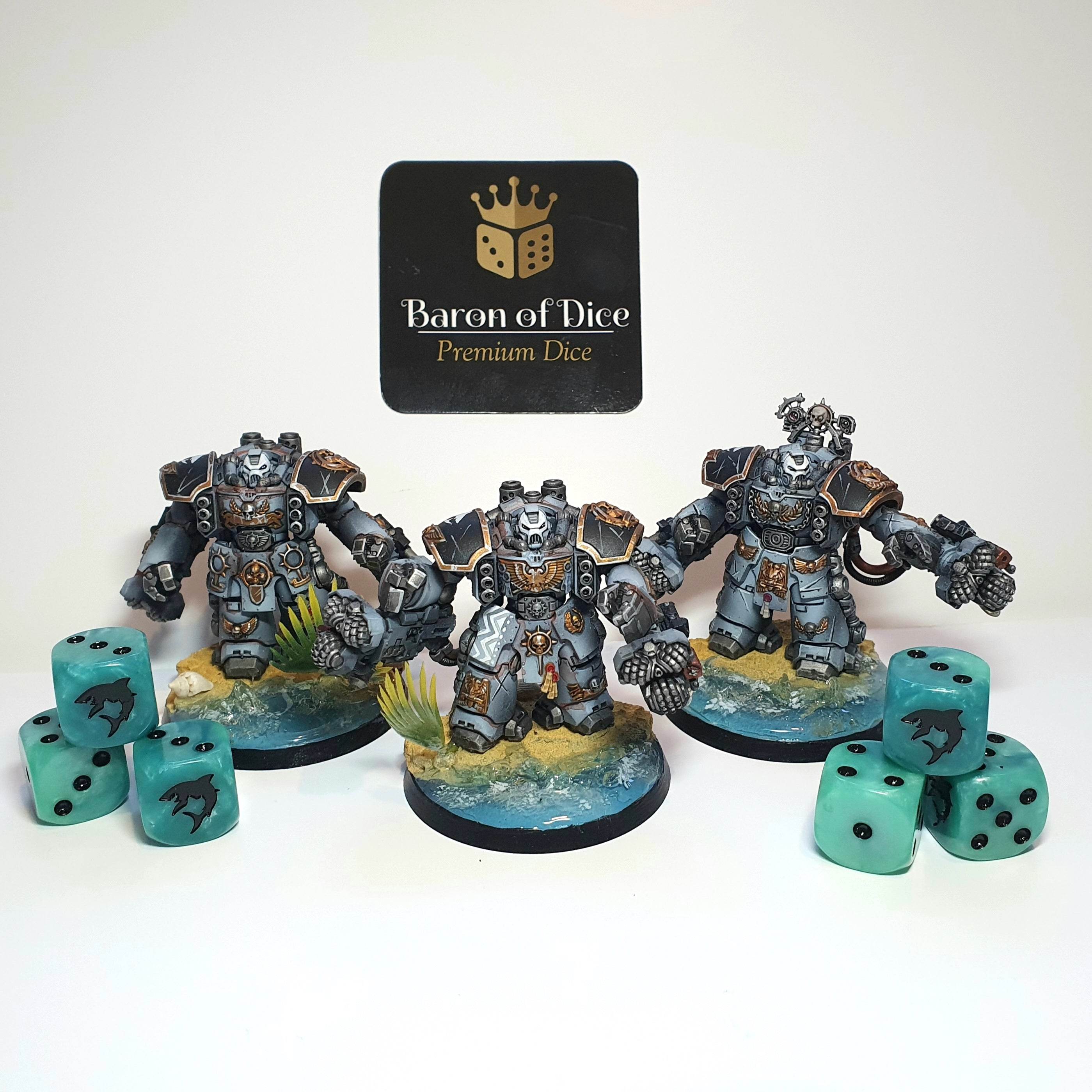 Carcharodon "Great White Shark" Dice