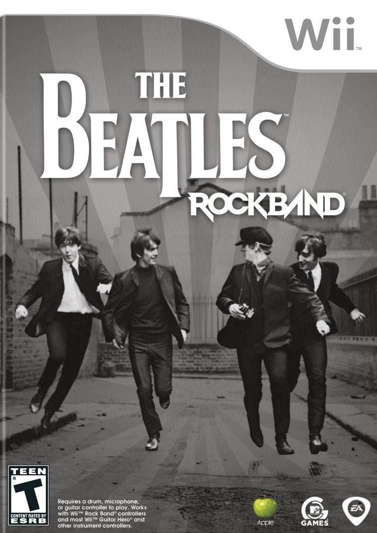 The Beatles: Rock Band (Wii) - Game Manual Only