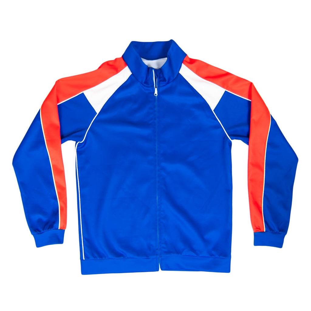 Beer Fest USA Blue and Red Tracksuit Jacket and Pants Halloween Costume Cosplay