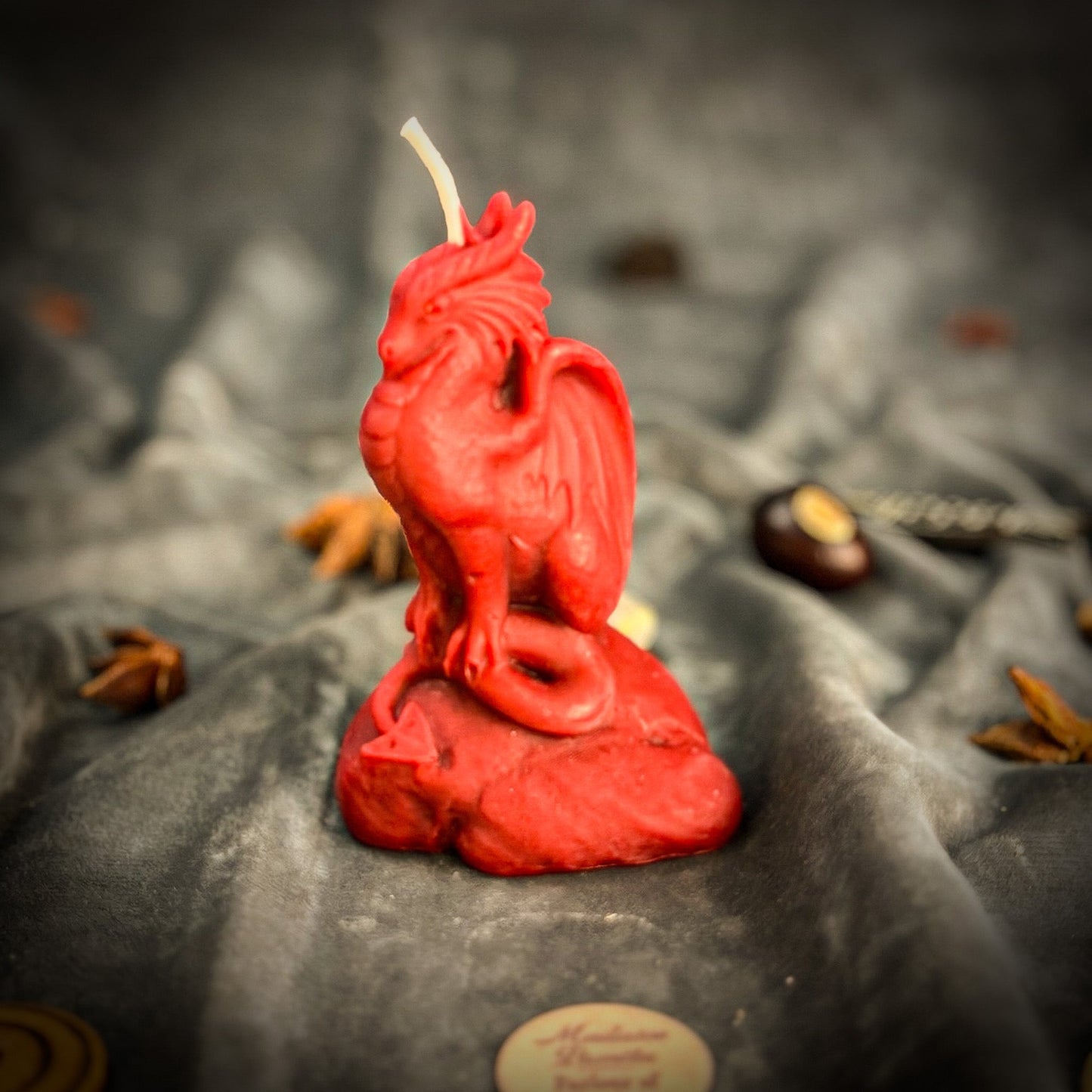 Beeswax Dragon of Protection Spell Candle