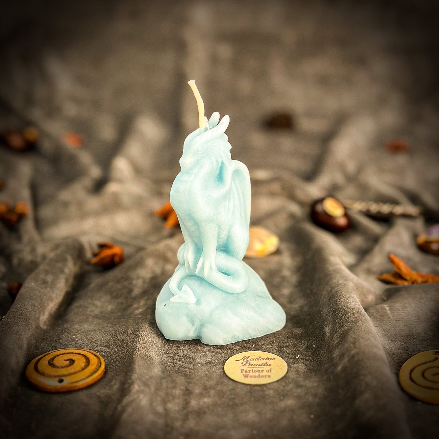 Beeswax Dragon of Protection Spell Candle