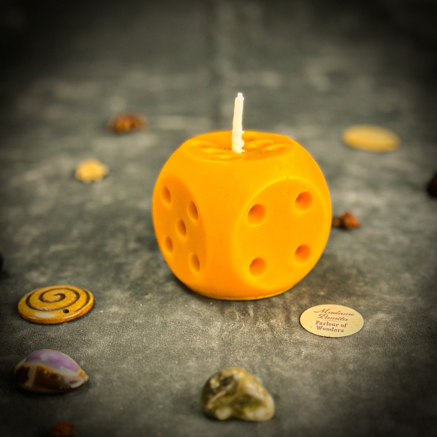 Lucky Dice Candle Spell Kit - Gambling Luck & Good Fortune