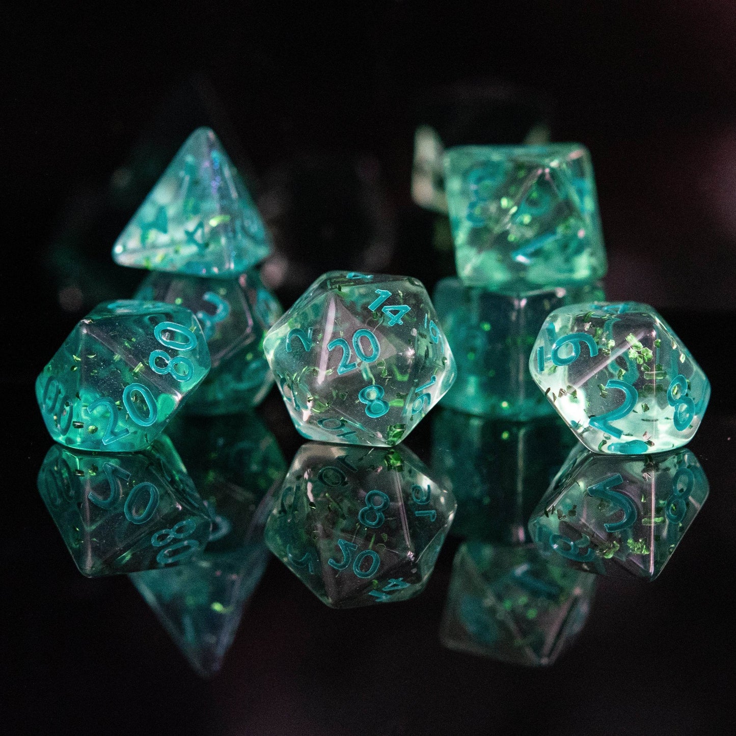 Bermuda Acrylic Dice Set - 