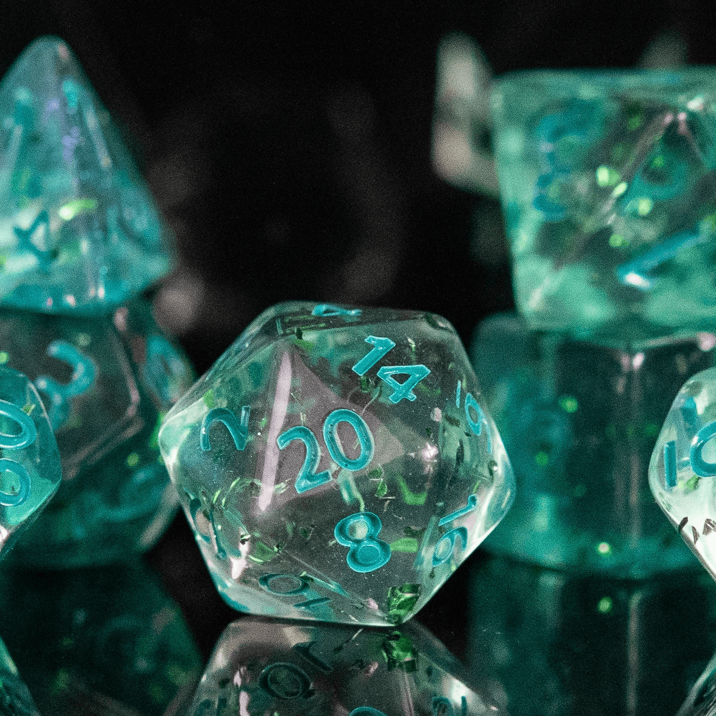 Bermuda Acrylic Dice Set - 