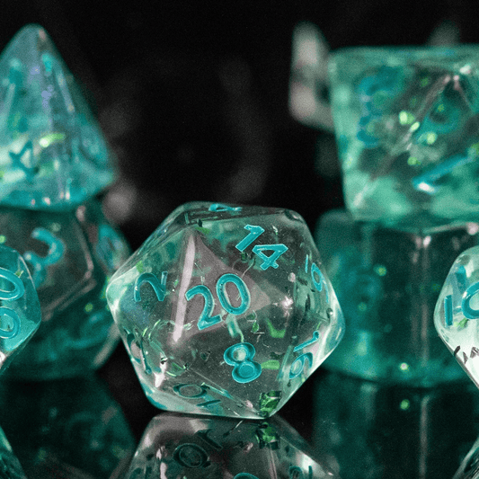 Bermuda Acrylic Dice Set - 