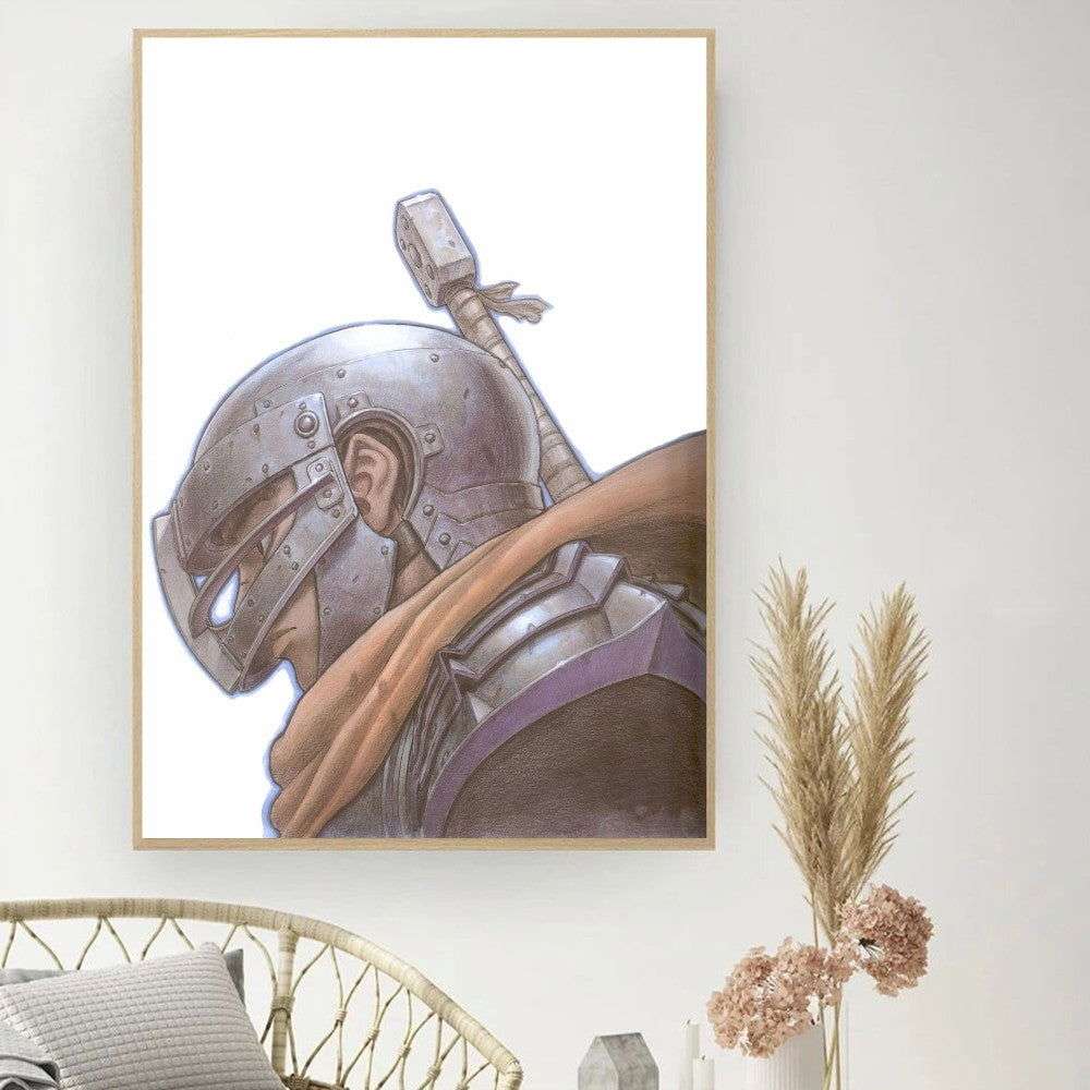 Berserk Posters, Anime Poster DIY Vintage Movie Poster Wall Art