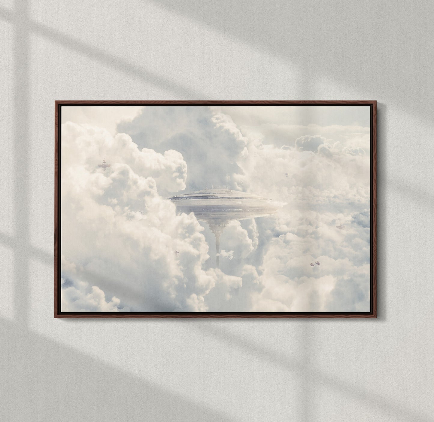 Bespin Cloud City Star Wars Framed Canvas Art