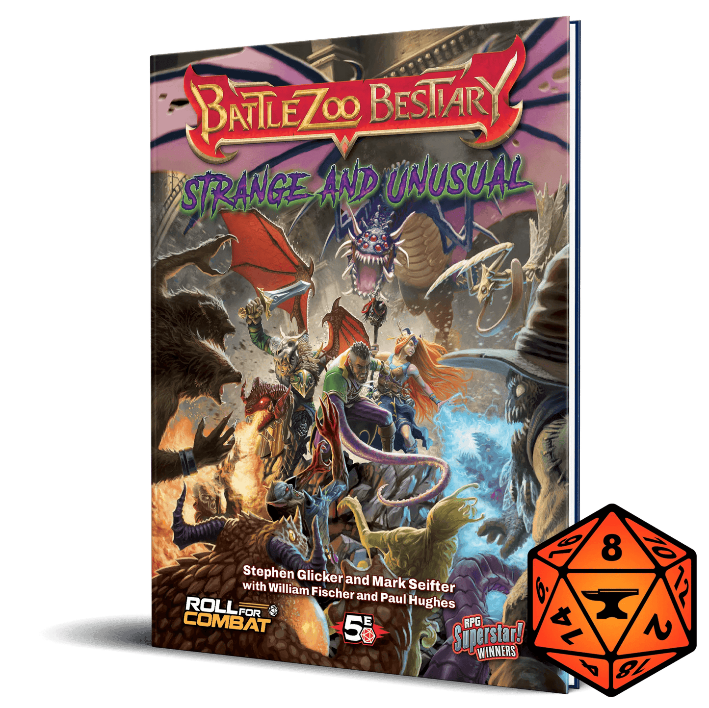 Battlezoo Bestiary: Strange & Unusual Hardcover & PDF - D&D 5th Edition / Hardcover & PDF & Foundry VTT Module