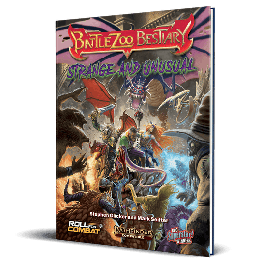 Battlezoo Bestiary: Strange & Unusual Hardcover & PDF - Pathfinder 2nd Edition / Hardcover & PDF