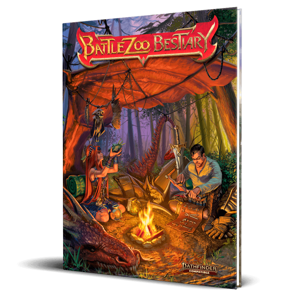 Limited Edition Battlezoo Bestiary Hardcover & PDF - Pathfinder 2nd Edition
