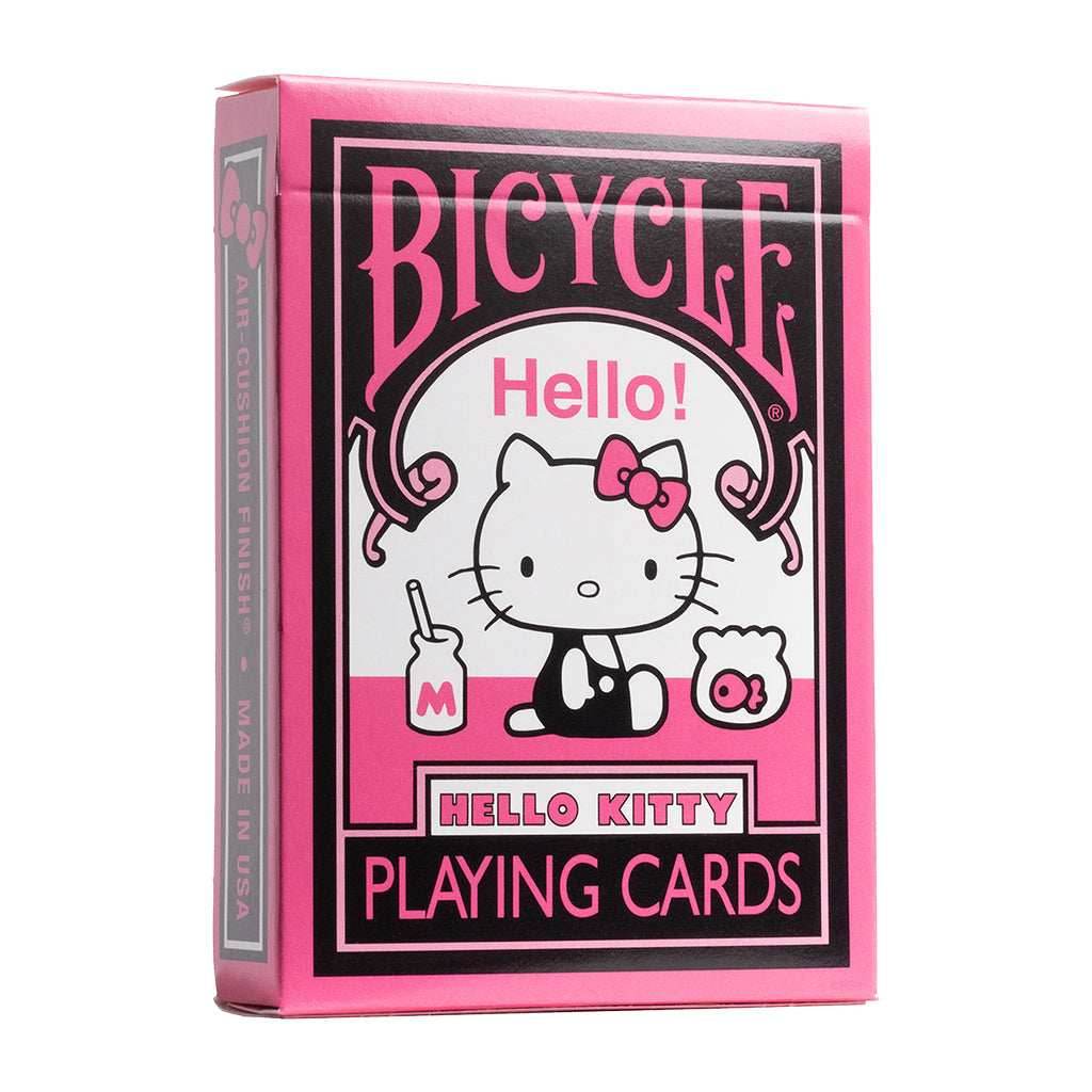 Bicycle Hello Kitty Black & Pink Playing Cards - 