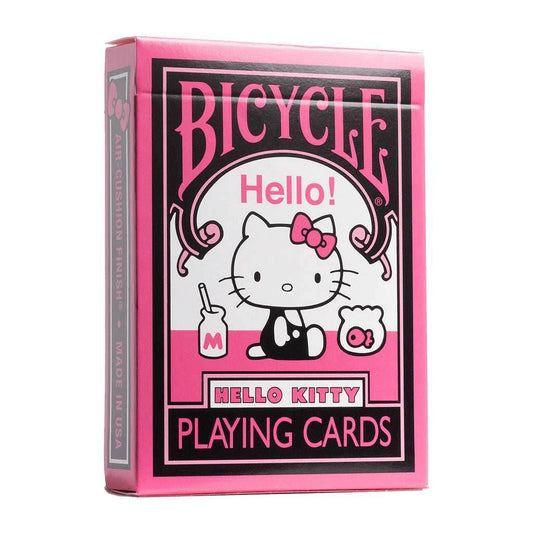 Bicycle Hello Kitty Black & Pink Playing Cards - 