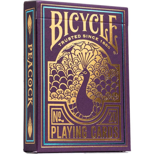Bicycle Purple Peacock Playing Cards - 