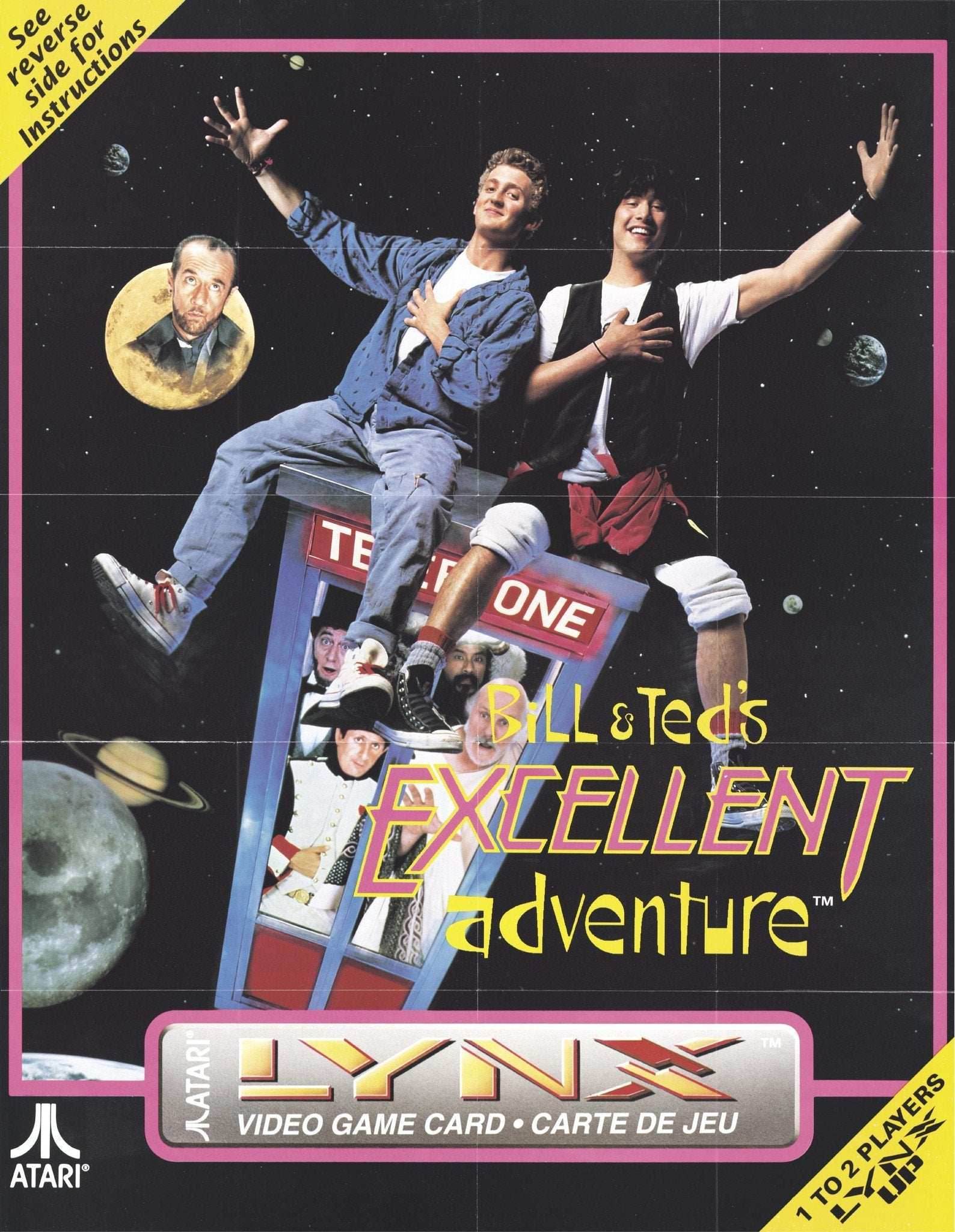 Bill & Ted's Excellent Adventure (Atari Lynx) - Game Manual Only