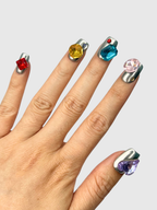 Birthday Girl press on nails