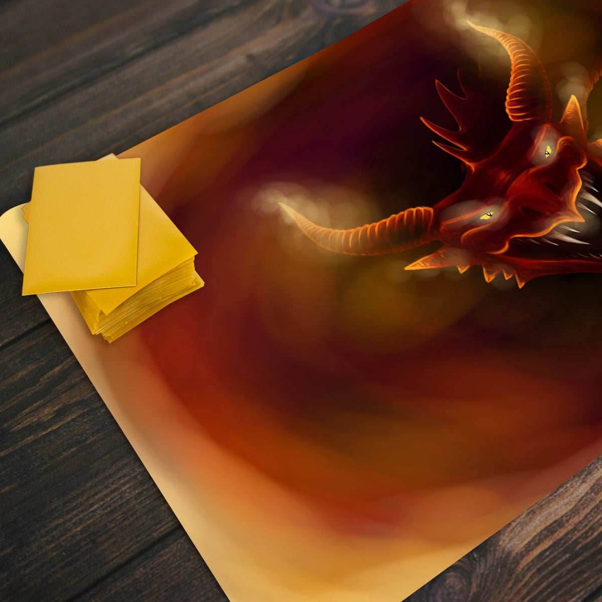 Fiery Dragon Playmat - Plain