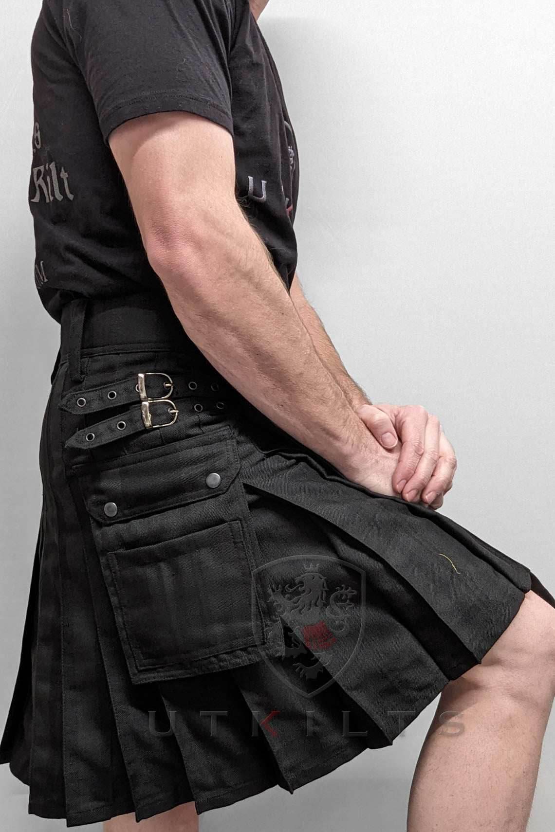 Standard Black Isle Tartan Utility Kilt - 30 / 22