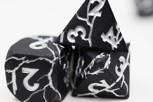 Black Quarry - Metal RPG Dice Set - 