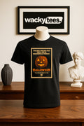 Halloween TV Showing Premiere 70s Showing Poster Graphic Tee Shirt