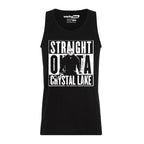 Friday the 13th Straight Outta Crystal Lake Distressed Graphic Tee Shirt