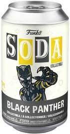 Funko Soda: Marvel's Black Panther Wakanda Forever - Black Panther Sealed Can - 