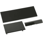 Replacement Doors Compatible With Nintendo Wii (Black) - Black