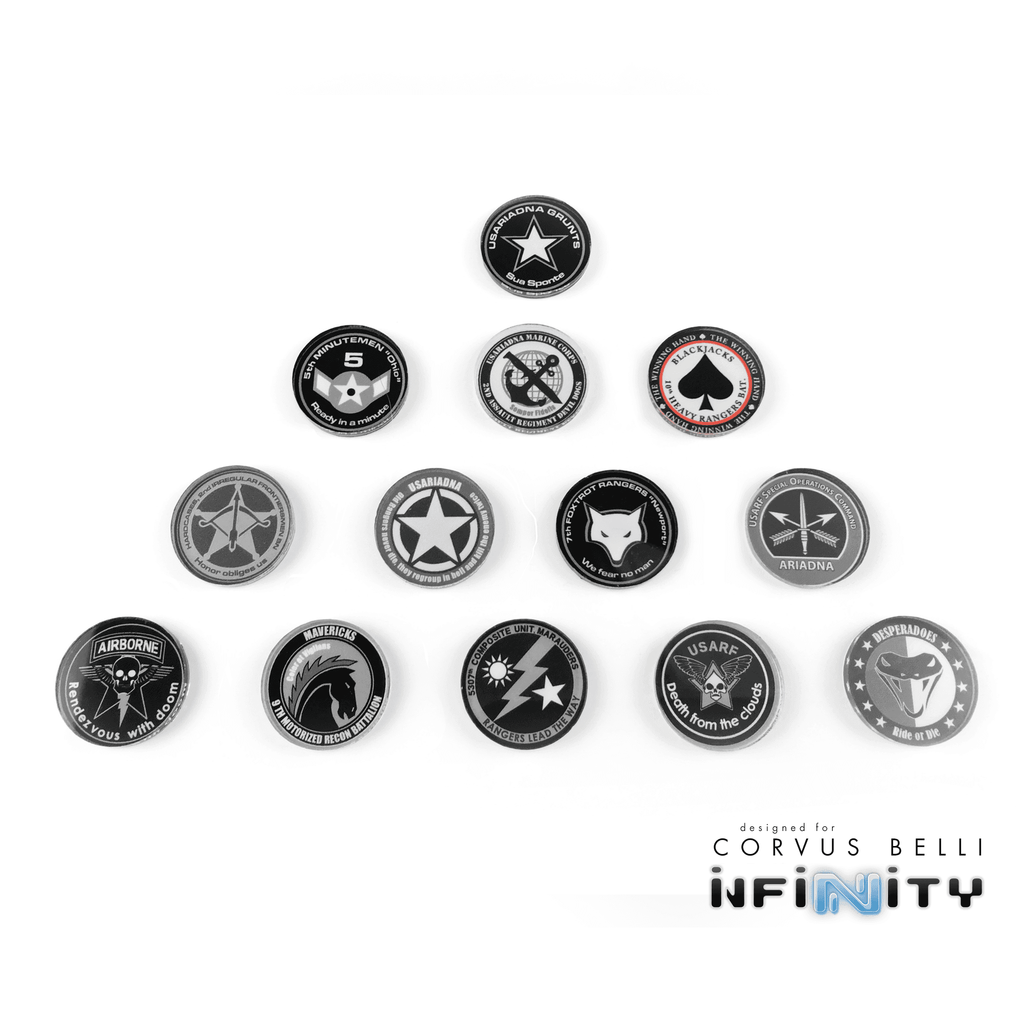 USAriadna Markers and Templates - USARF Blackjacks Full Color Marker