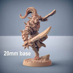 Blackrazor Warrior: Base Sculpt D (Male Hobgoblin) - Without Helmet