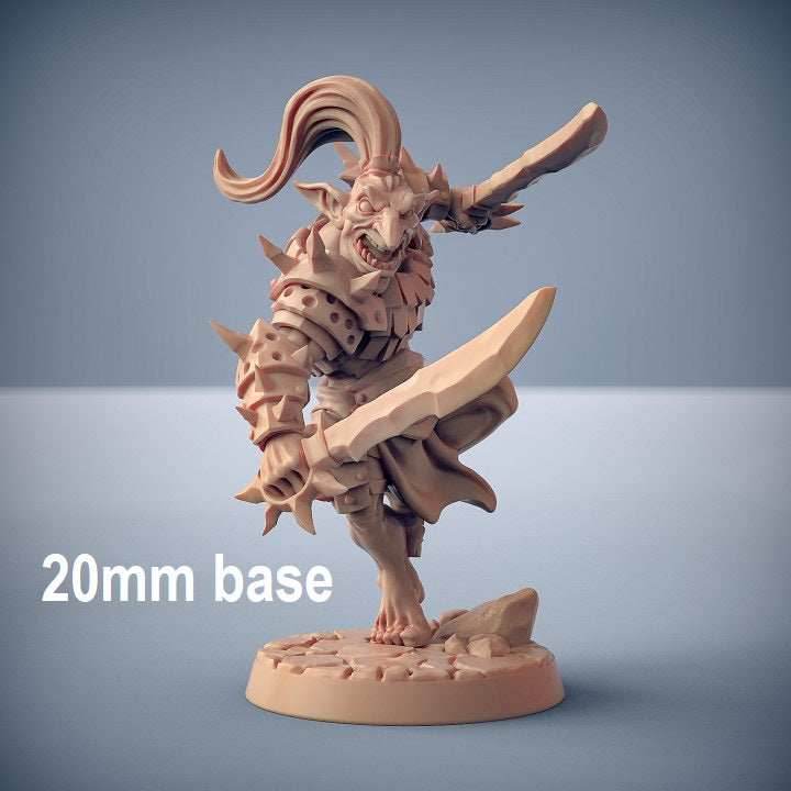 Blackrazor Warrior: Base Sculpt D (Male Hobgoblin) - Without Helmet