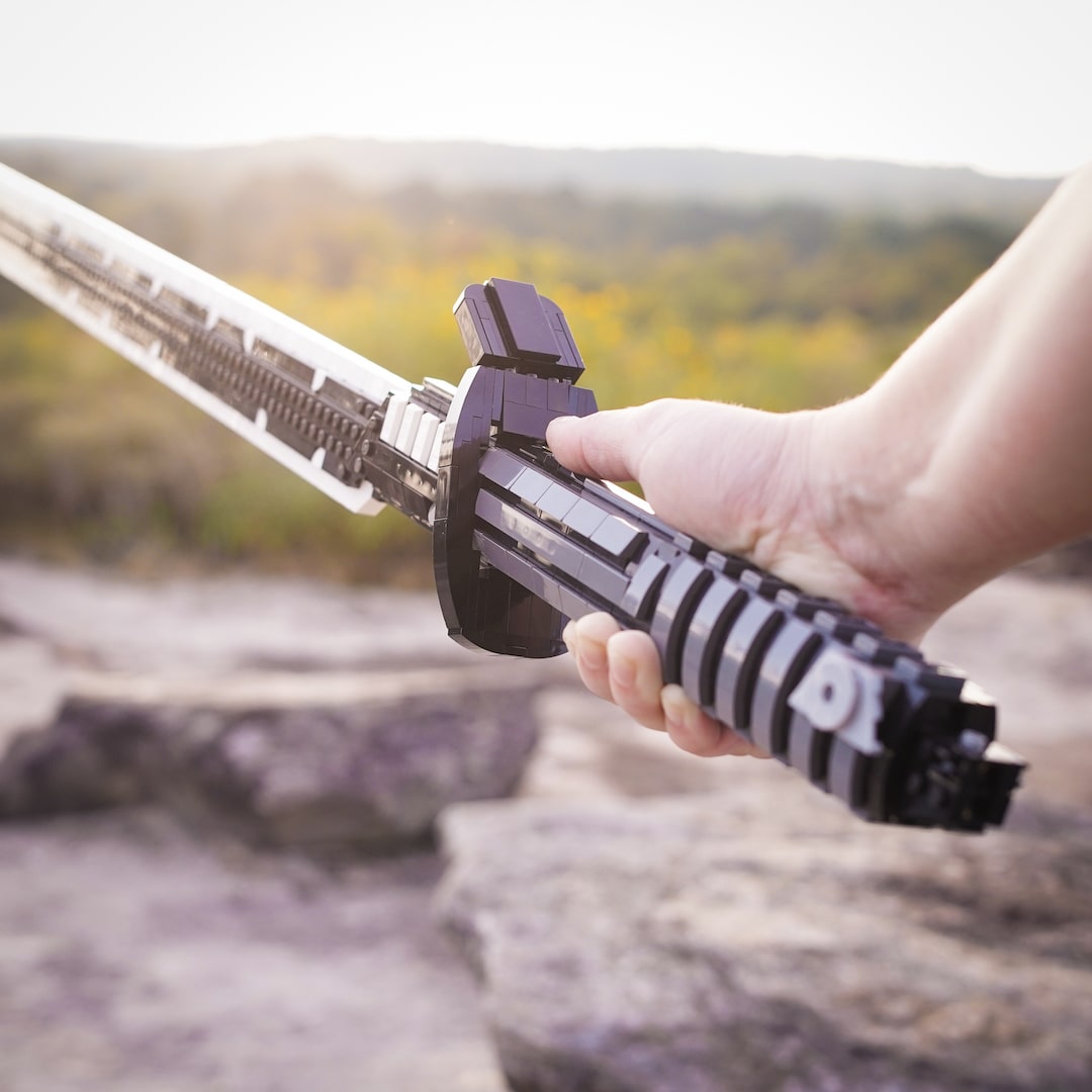 Life-Sized Black Saber