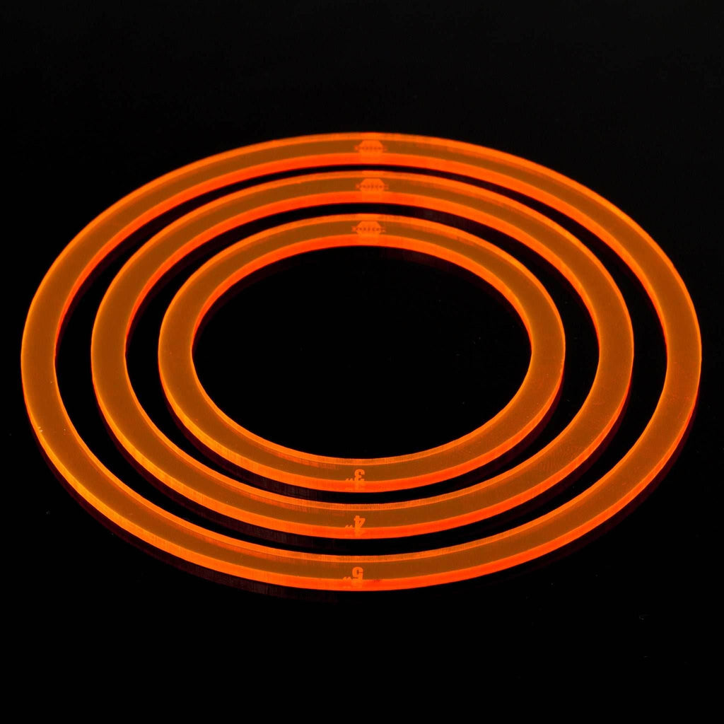 Blast Rings - Fluorescent Orange / 3 inch