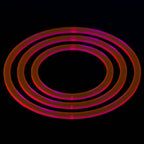 Blast Rings - Fluorescent Red / 3 inch