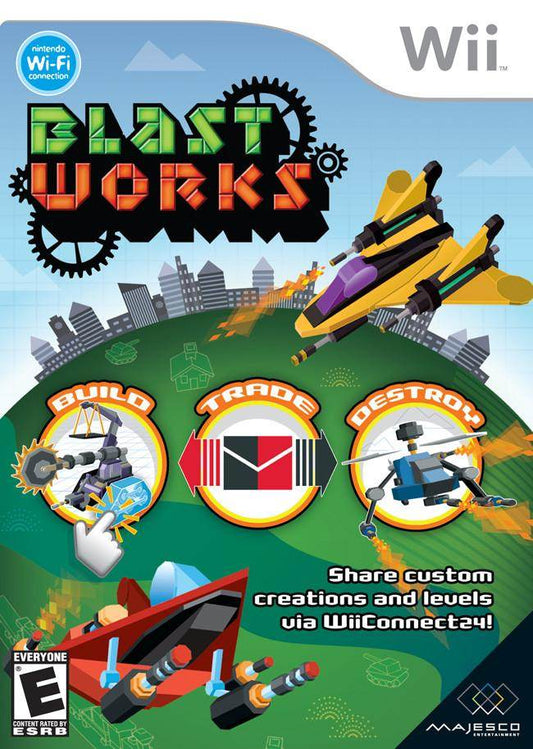 Blast Works Build Trade Destroy (Wii) - Game Manual Only