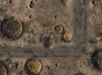 Blasted Battlefield - Neoprene Battle Mat - Warhammer, AoS, 40K, Kill Team, MCP, Shatterpoint, Legion, More - 22x30