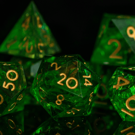 Blood of the Lich Sharp-Edged Resin Dice Set 'PRE-ORDER | SPRING EVENT DEAL' - 