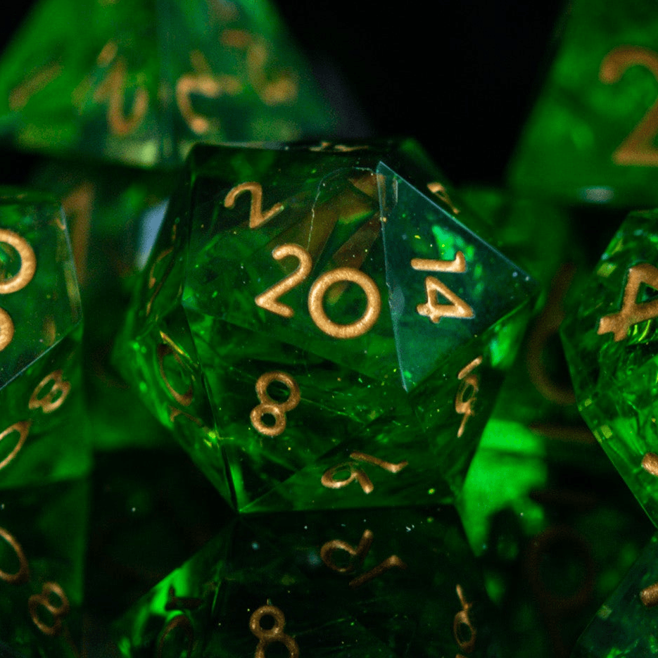Blood of the Lich Sharp-Edged Resin Dice Set 'PRE-ORDER | SPRING EVENT DEAL' - 