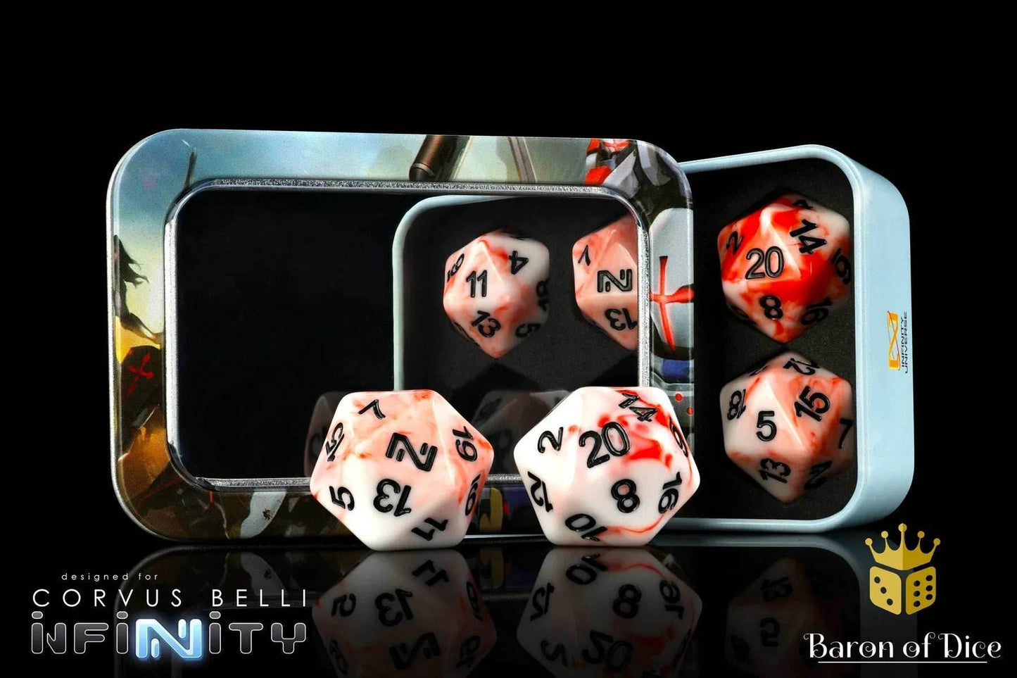 INFINITY: BLOODY INTENT, DICE SET - 