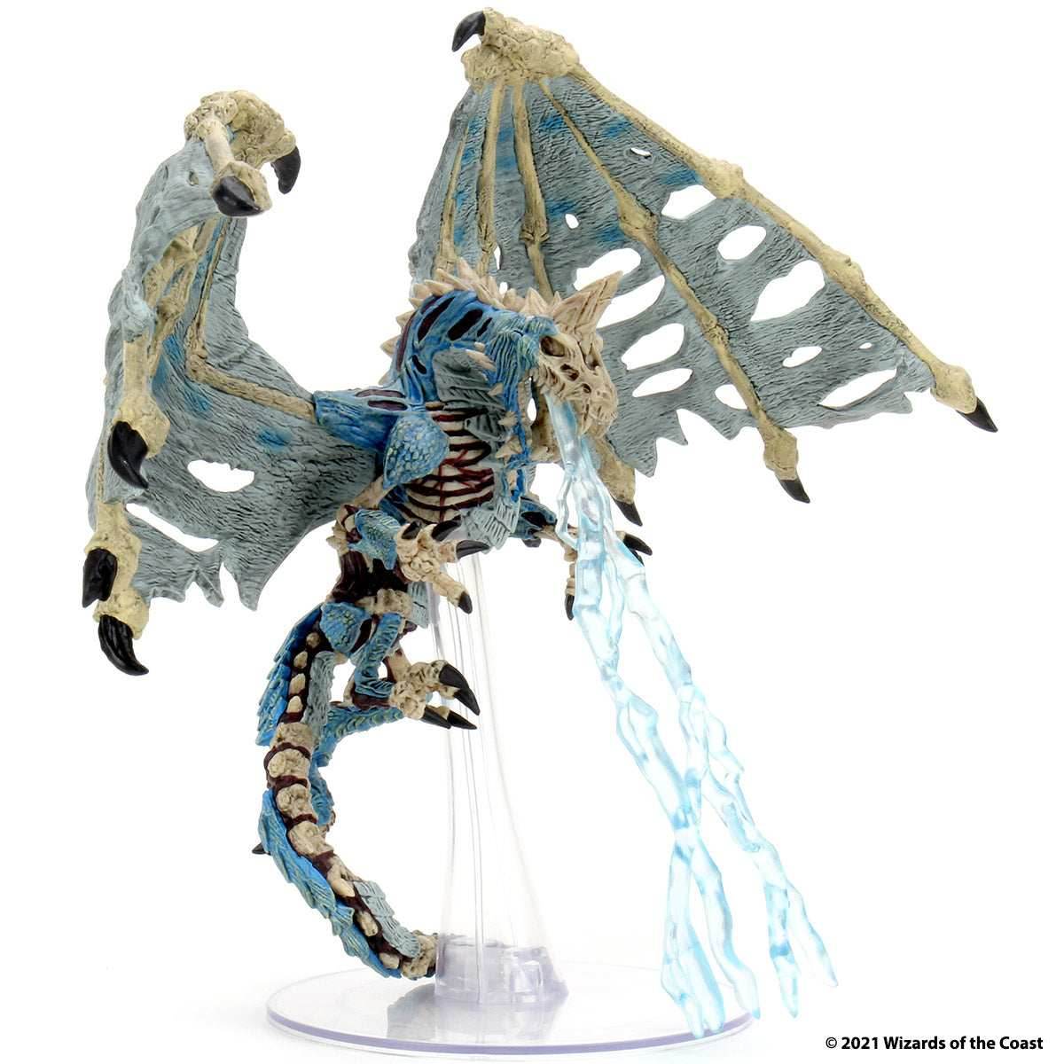D&D: Icons of the Realms - Boneyard Premium Set - Blue Dracolich - 