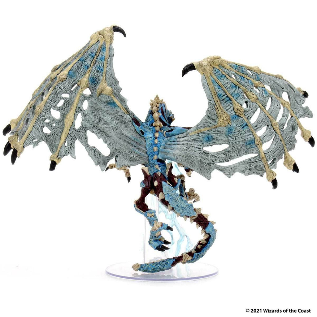 D&D: Icons of the Realms - Boneyard Premium Set - Blue Dracolich - 