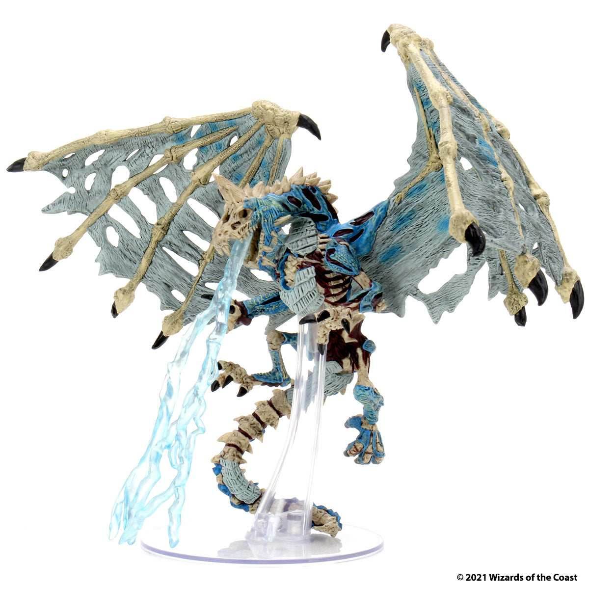 D&D: Icons of the Realms - Boneyard Premium Set - Blue Dracolich - 