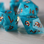 Blue Smoke Handmade Resin DND Dice Set - Only 1 D20