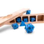 Blue Turquoise - 7 Piece RPG Set Gemstone Dice
