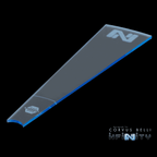 Infinity Zone of Control Templates - Fluorescent Blue