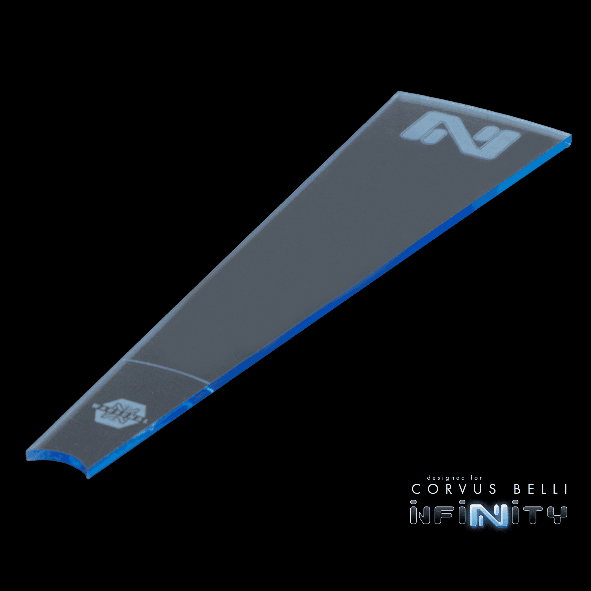 Infinity Zone of Control Templates - Fluorescent Blue